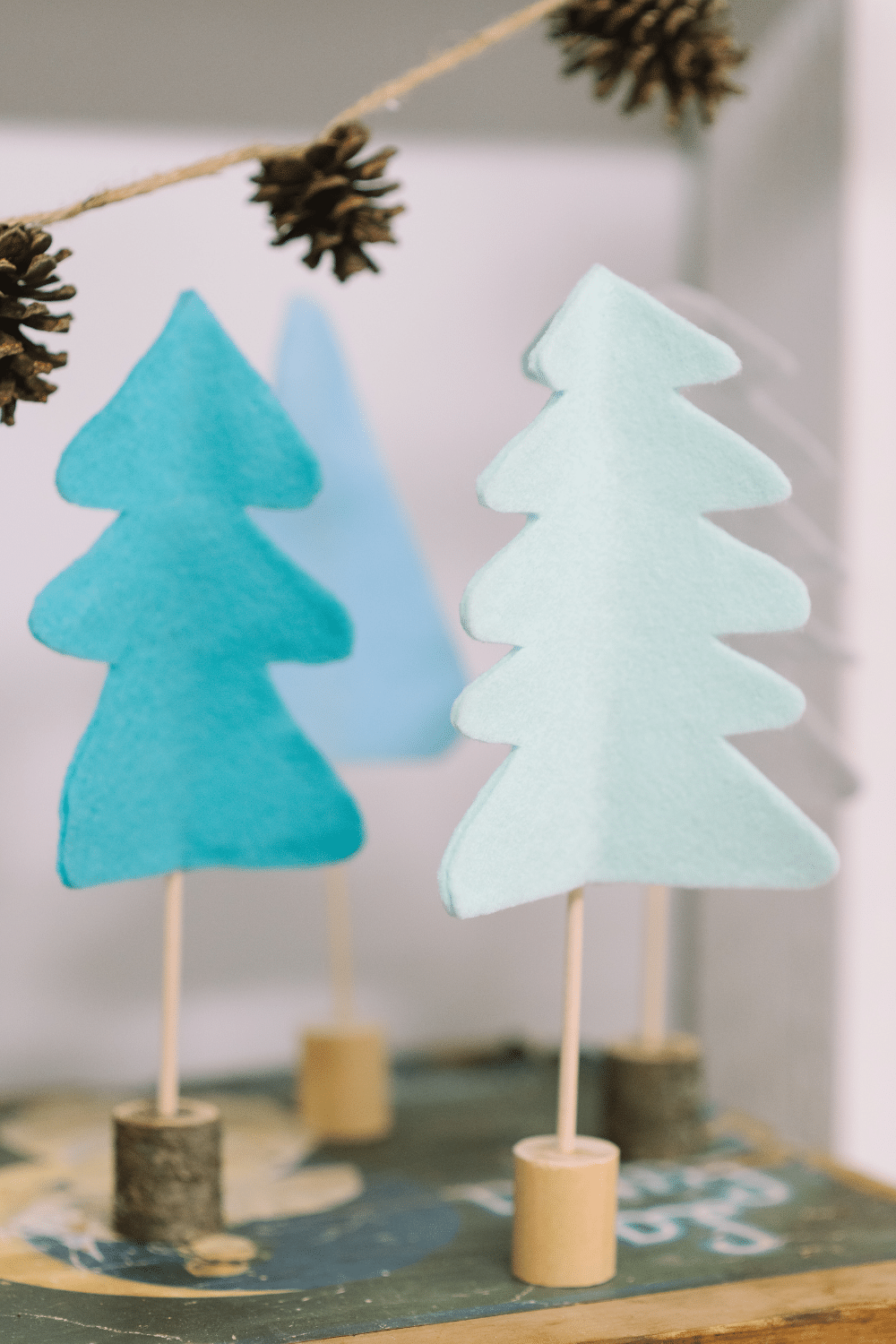 How to Make Felt Trees for the Holidays