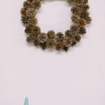 How to Make a Pinecone Wreath for Christmas | Winter Decor
