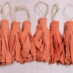 How to Make Fabric Tassels using Shop Towels