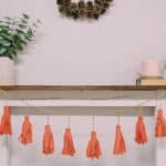 How to Make a Fabric Tassel Garland