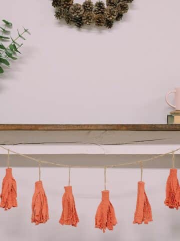 How to Make a Fabric Tassel Garland