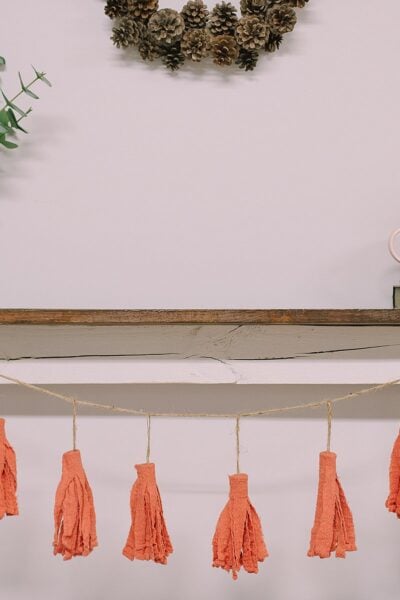 How to Make a Fabric Tassel Garland