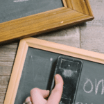 How to Make DIY Chalkboards from Old Picture Frames