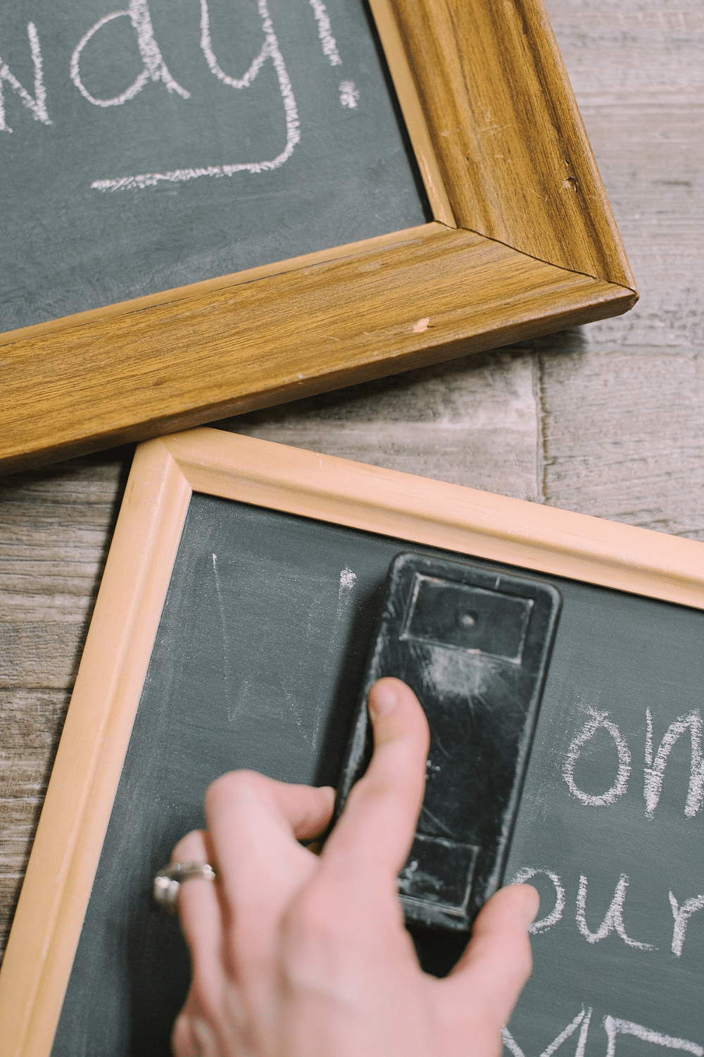 How to Make DIY Chalkboard Signs