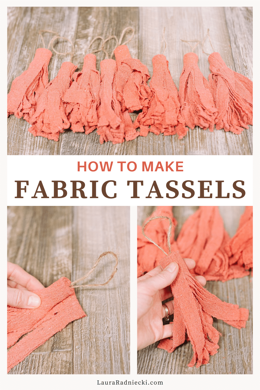 How to Make Fabric Tassels