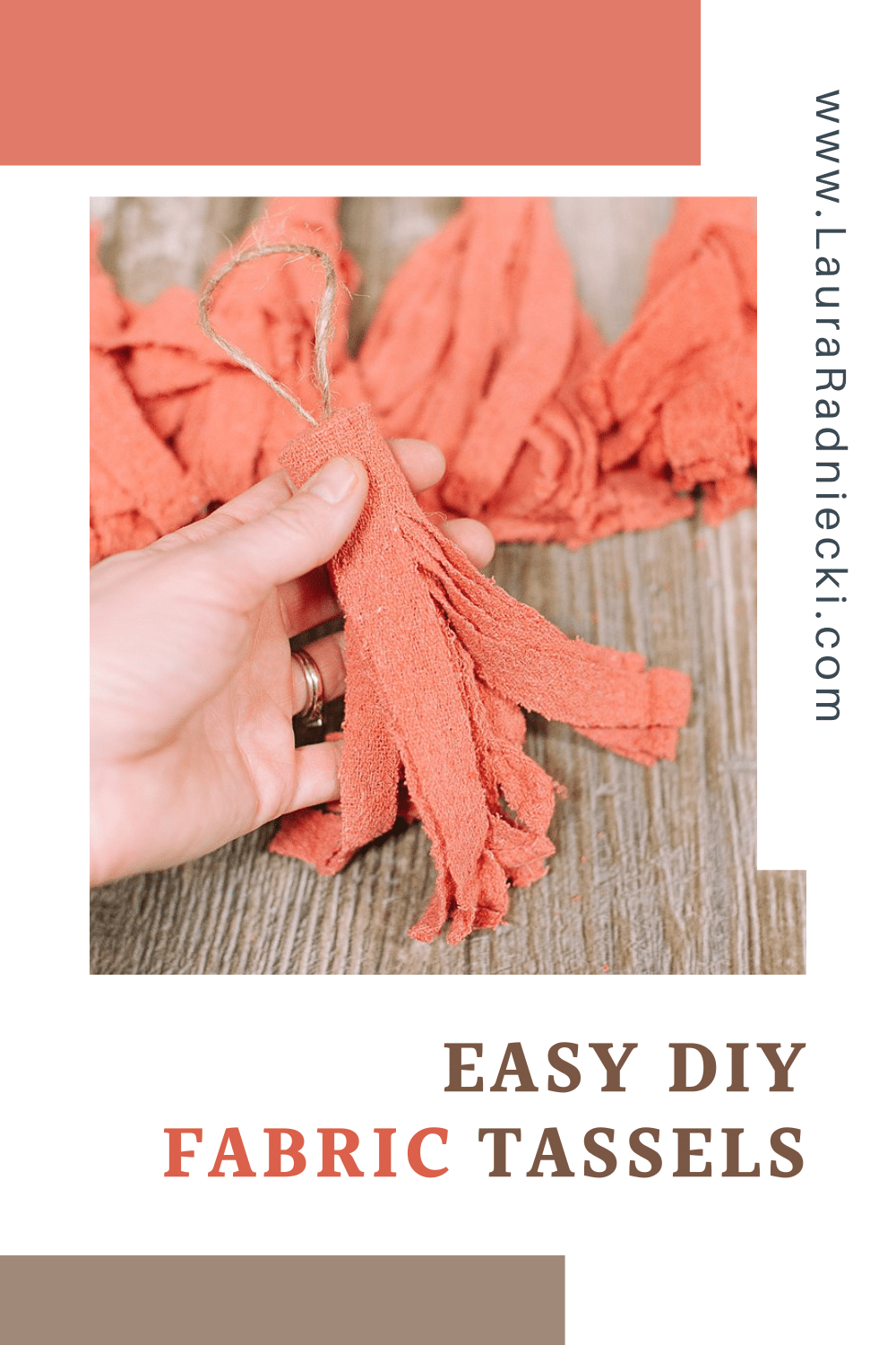 How to Make Fabric Tassels