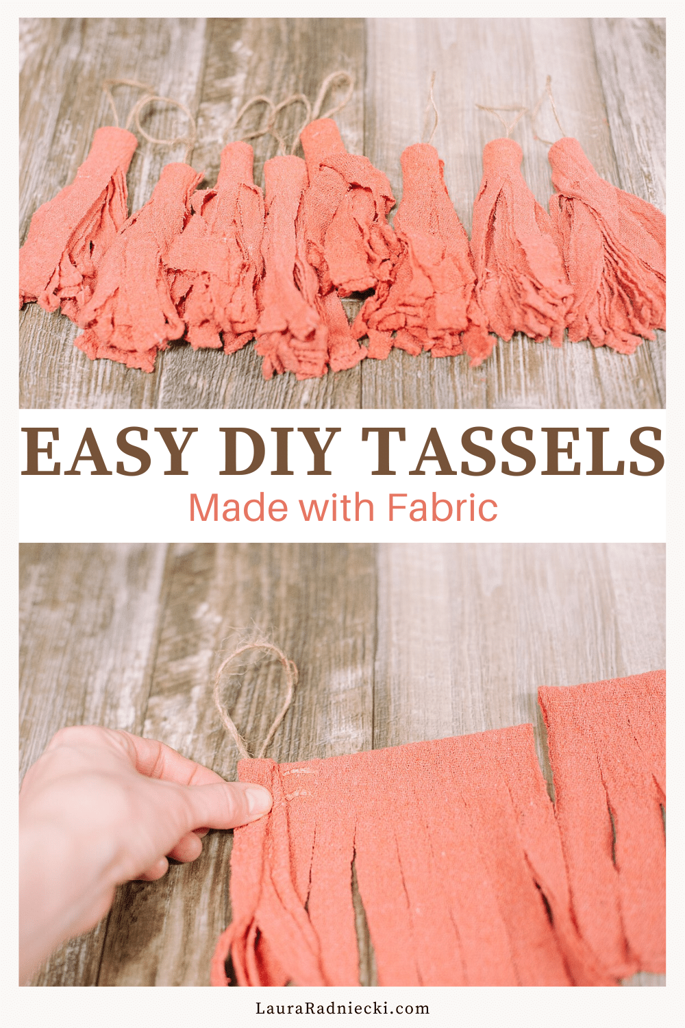 How to Make Fabric Tassels