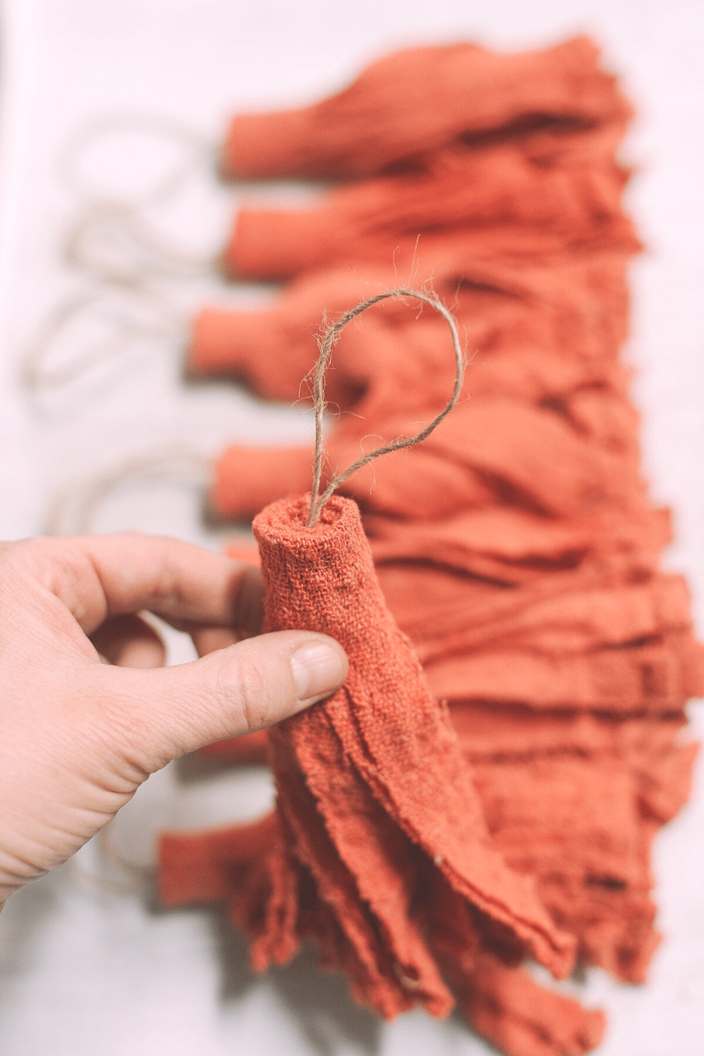 How to Make Fabric Tassels