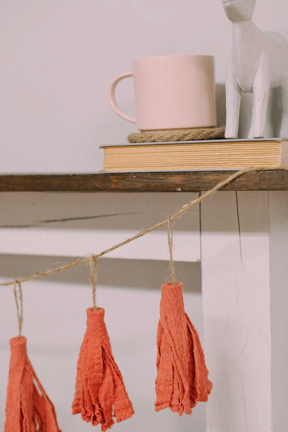 How to Make a Fabric Tassel Garland