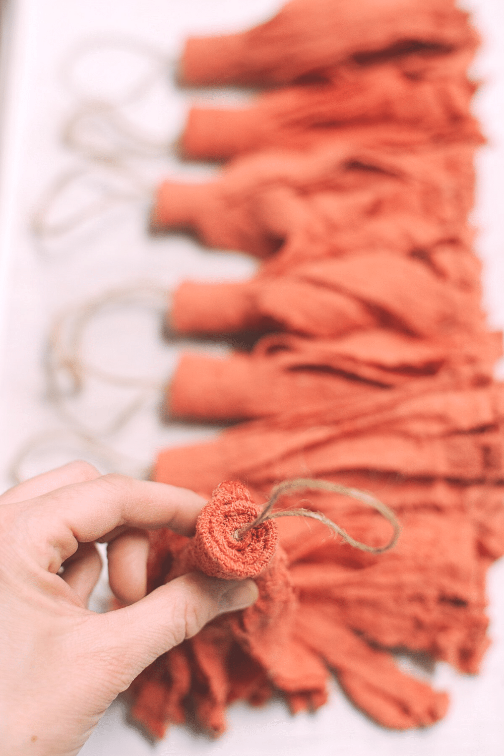 How to Make Fabric Tassels