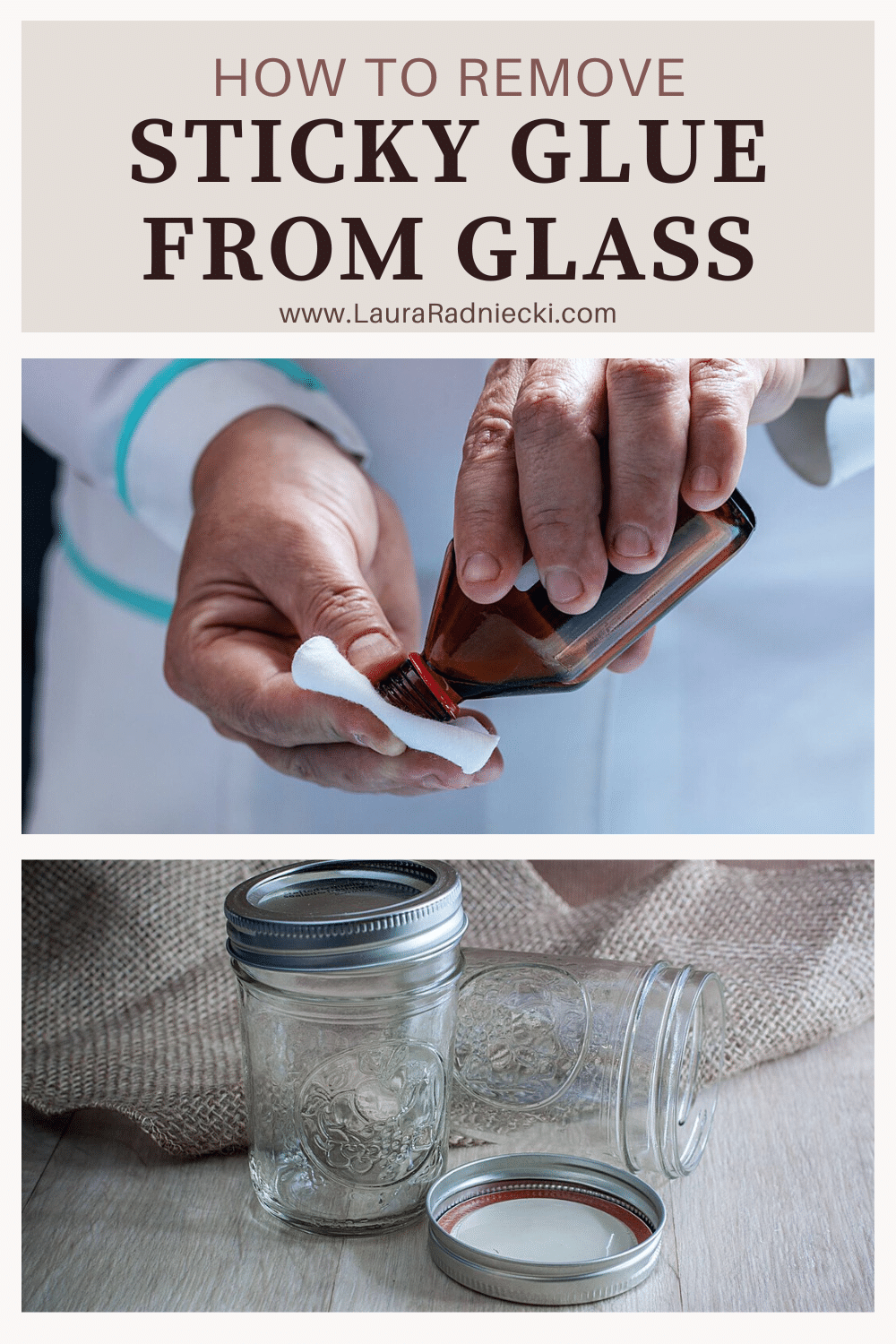 How to get Sticky Residue Off Wood, Glass, and Plastic