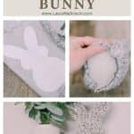 How to make a simple stuffed bunny for Easter.