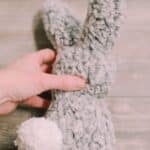 How to make a simple stuffed bunny for Easter.