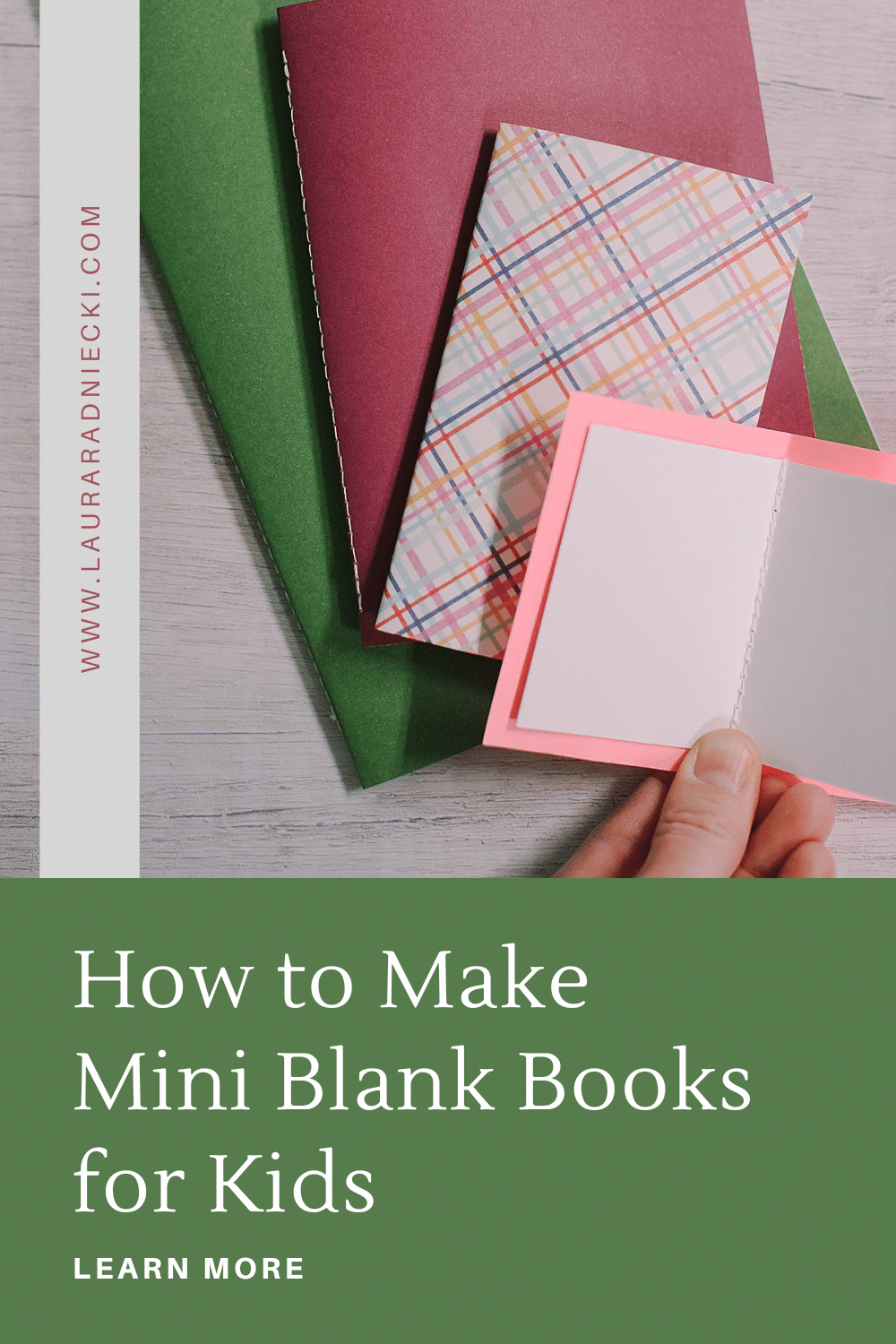 How to Make Mini Blank Books for Kids