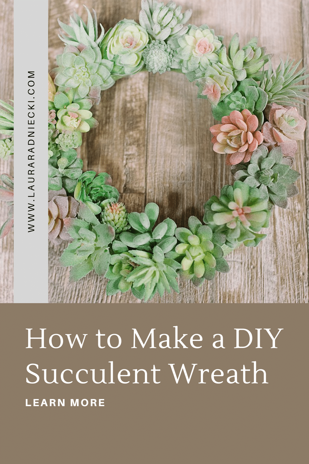 How to Make a Succulent Wreath