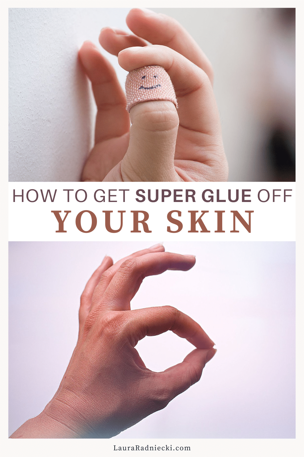 How to Get Super Glue Off Your Skin