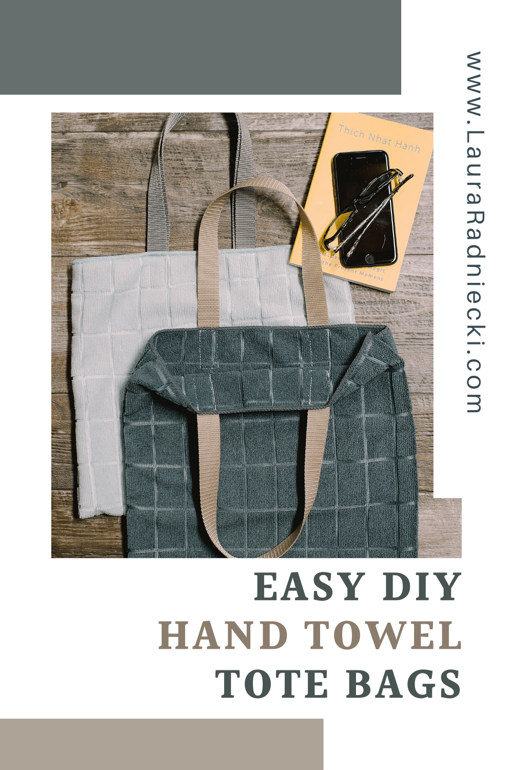 How to Make Tote Bags from Hand Towels