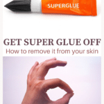 How to get super glue off skin, fingers, hands. How to remove super glue from your skin