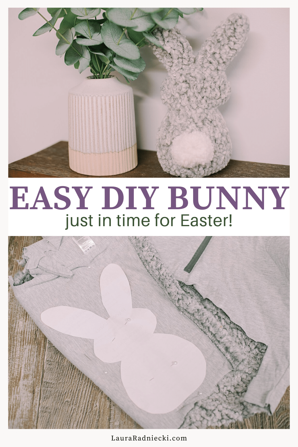 How to Make a DIY Stuffed Bunny