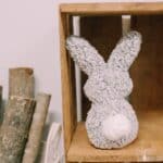 How to make a simple stuffed bunny for Easter.