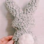 How to make a simple stuffed bunny for Easter.