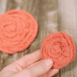 How to Make DIY Rosettes from Shop Towels from the Dollar Tree