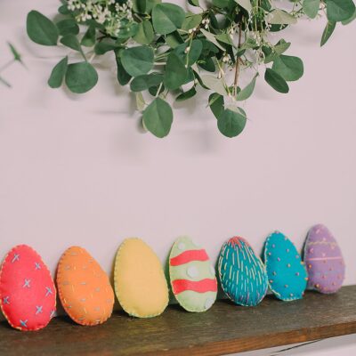 How to Make Felt Easter Eggs