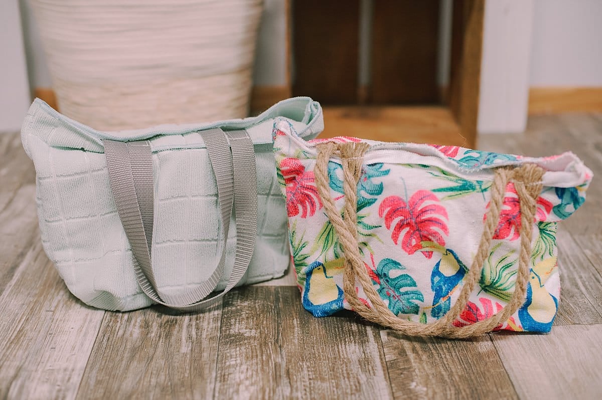 DIY tote bags with flat bottoms