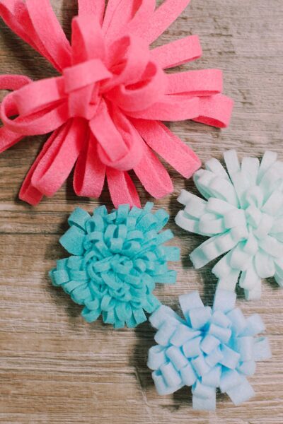 How to Make Felt Flower Mums