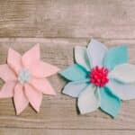 How to Make Felt Petal Flowers