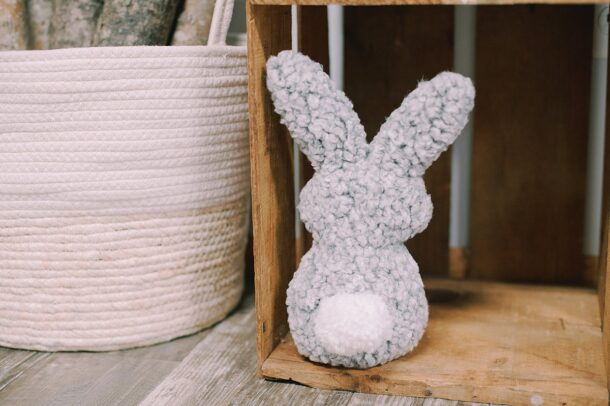 How to Make a DIY Stuffed Bunny for Kids | Easy Easter Decor