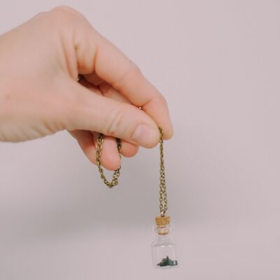 How to Make a Mini Glass Bottle Necklace
