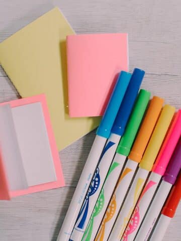 How to Make Mini Blank Notebooks for Kids