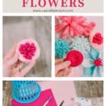How to make a felt rose flower.