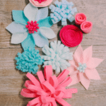 How to Make Felt Mum Flowers | DIY Felt Flower Tutorial | How to Make Mums