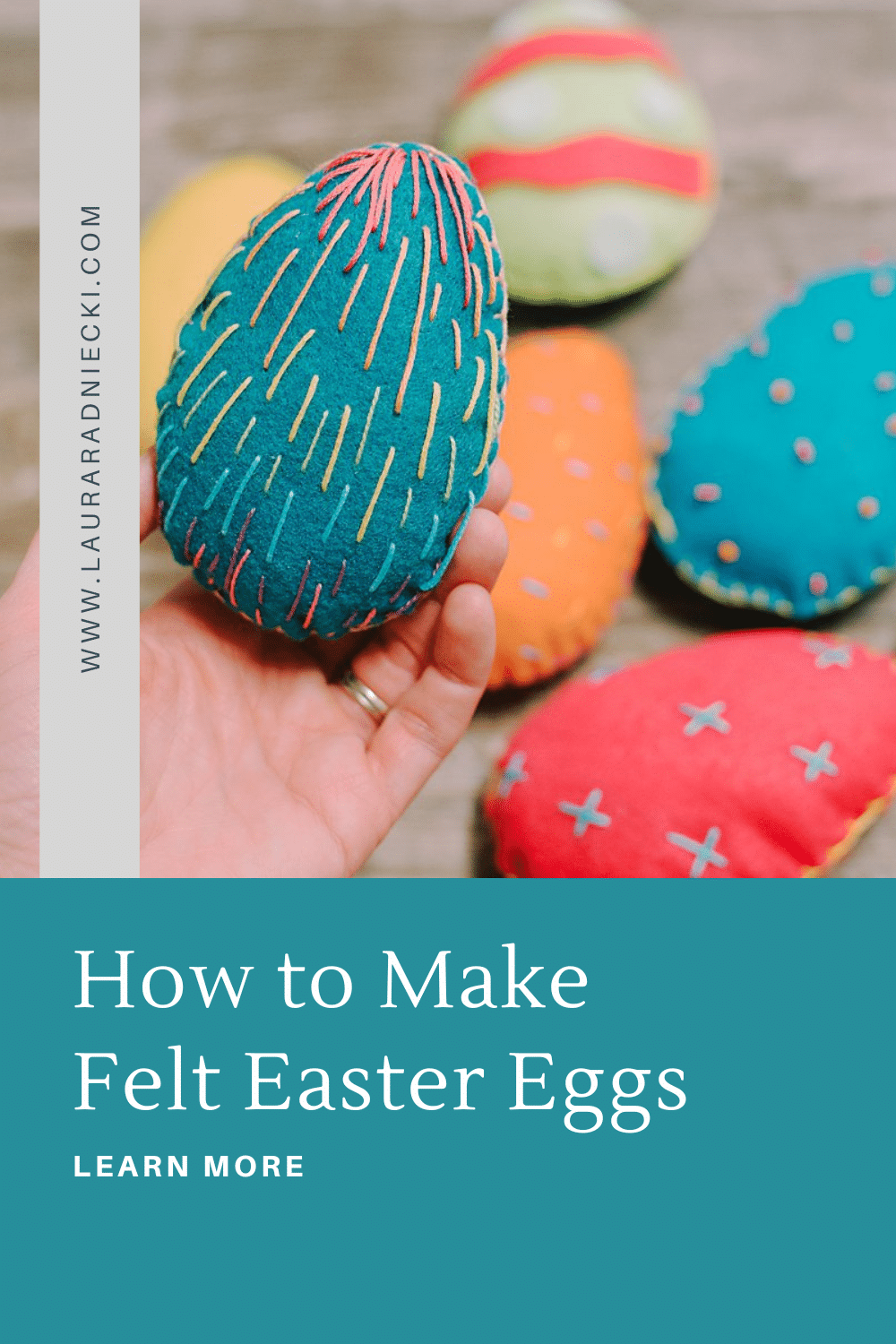 How to Make Felt Easter Eggs