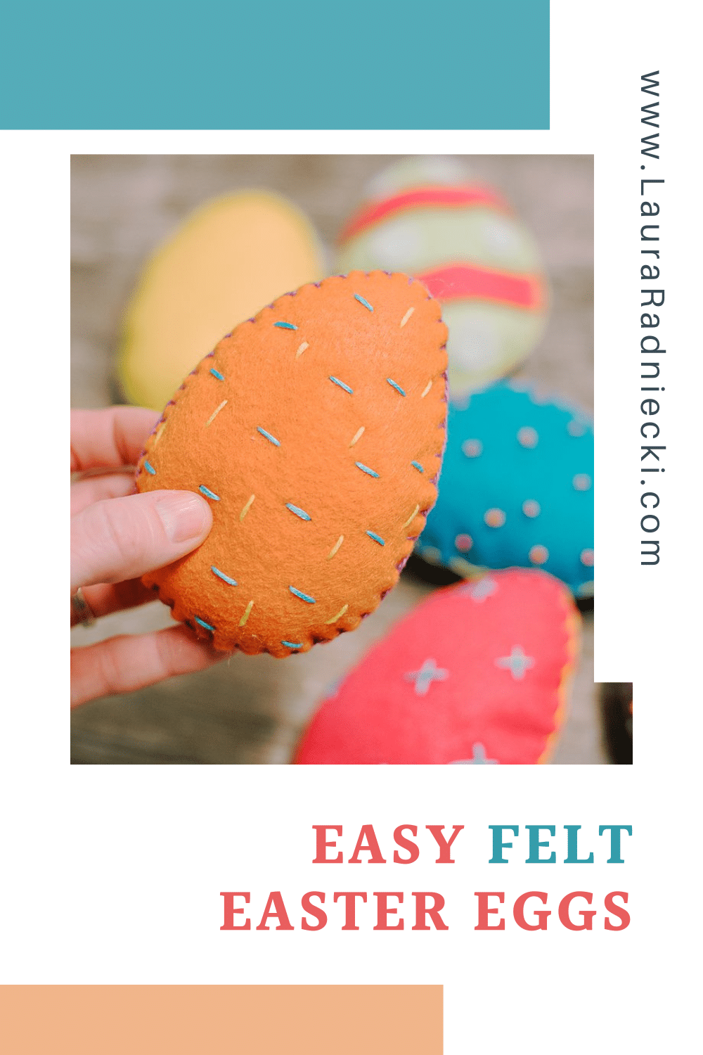 How to Make Felt Easter Eggs