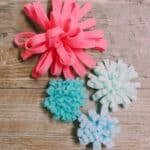How to make felt mum flowers.