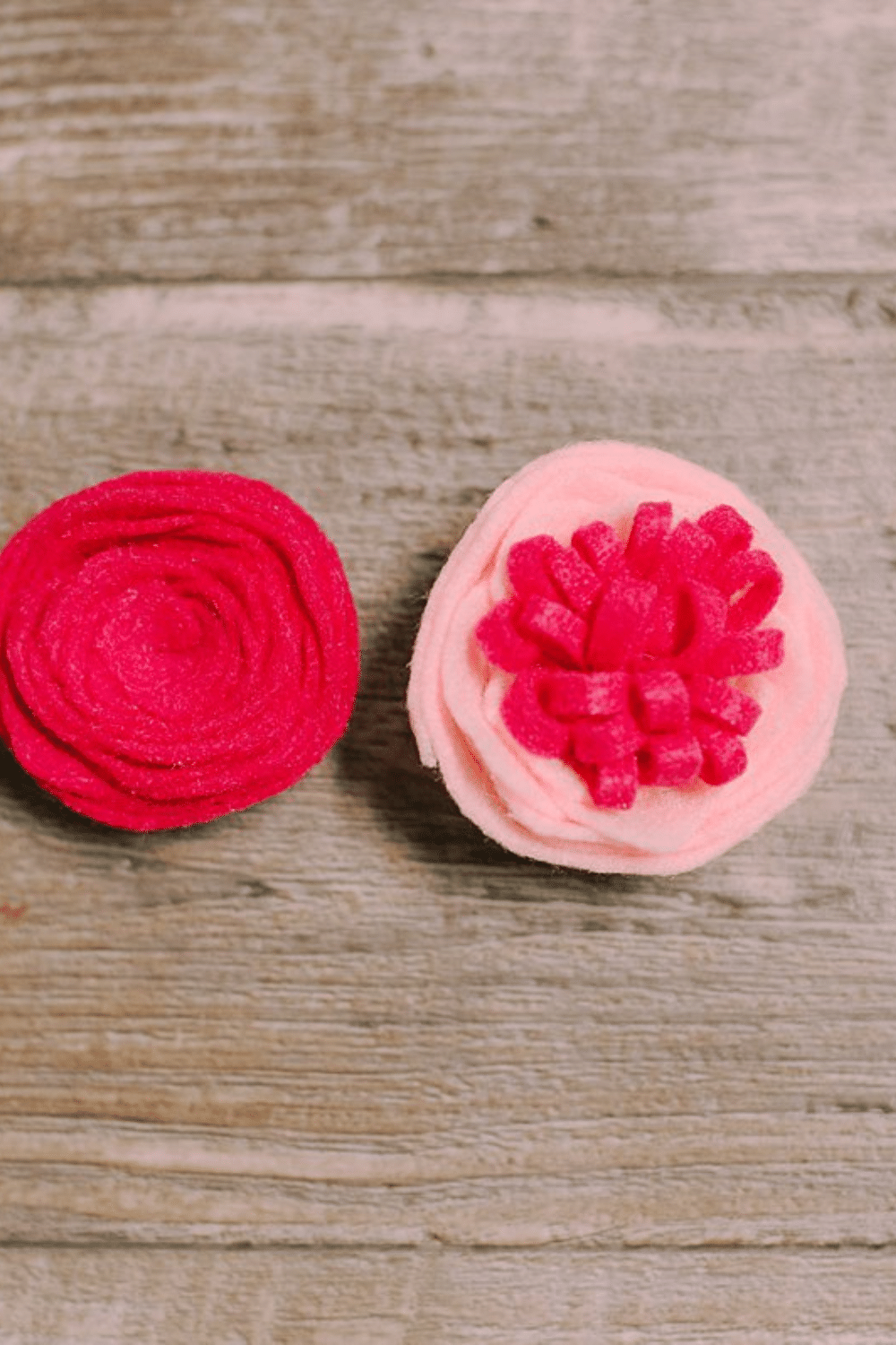 How to Make Felt Rose Flowers