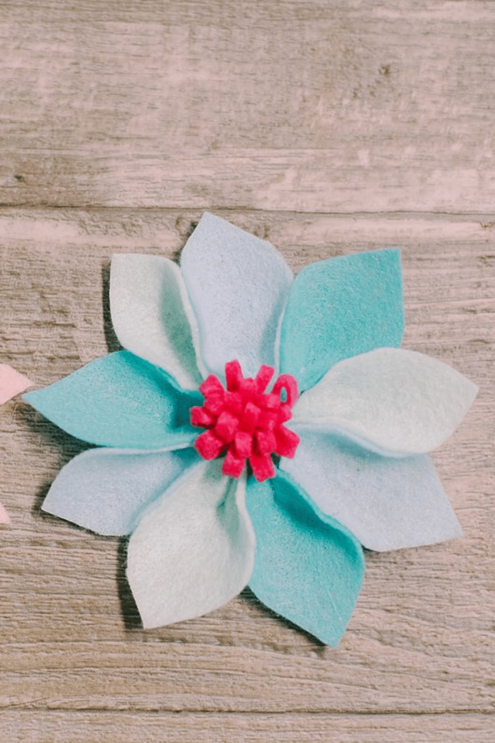 How to Make Felt Petal Flowers