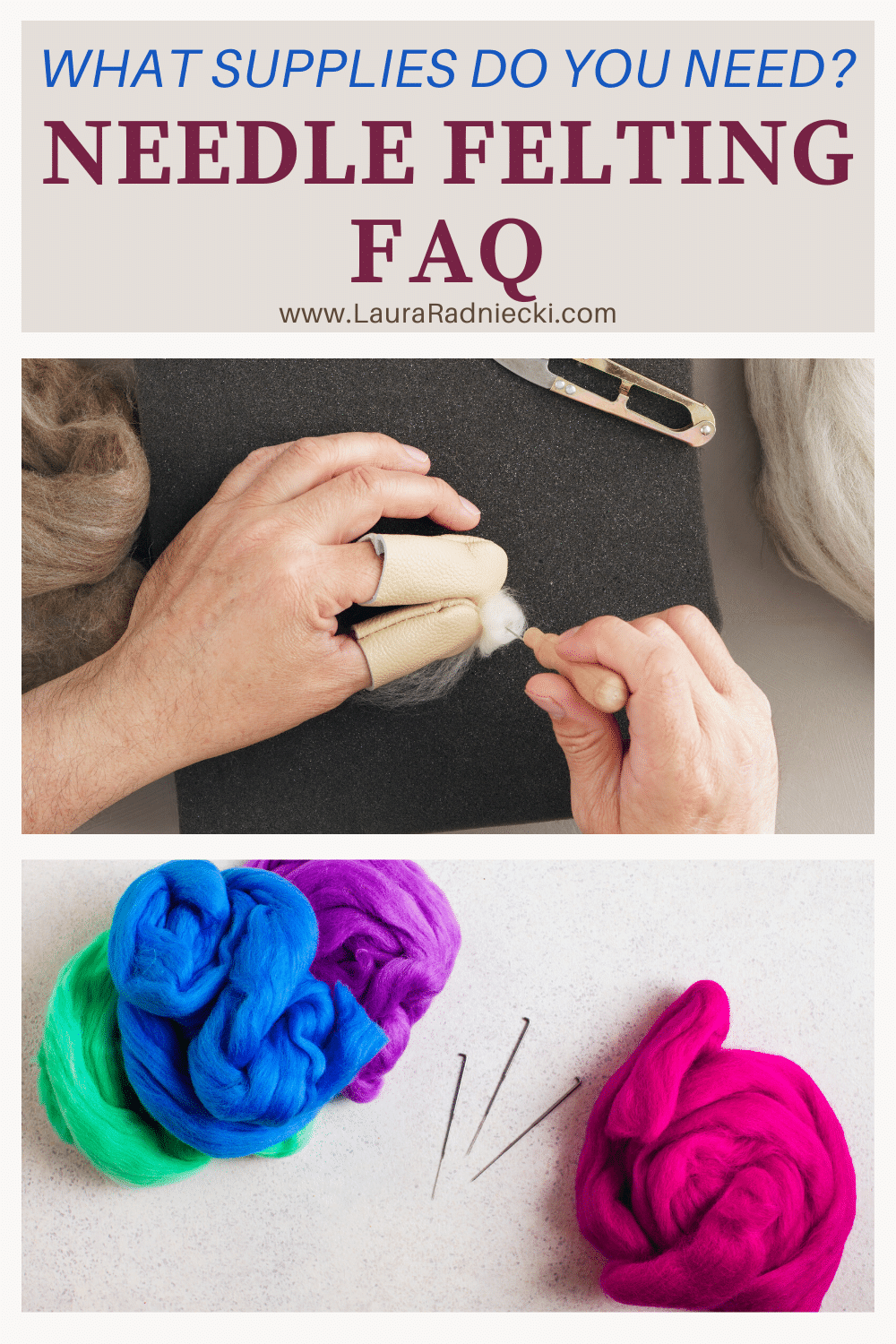 Needle Felting FAQ - What is Needle Felting, What Supplies Do You Need