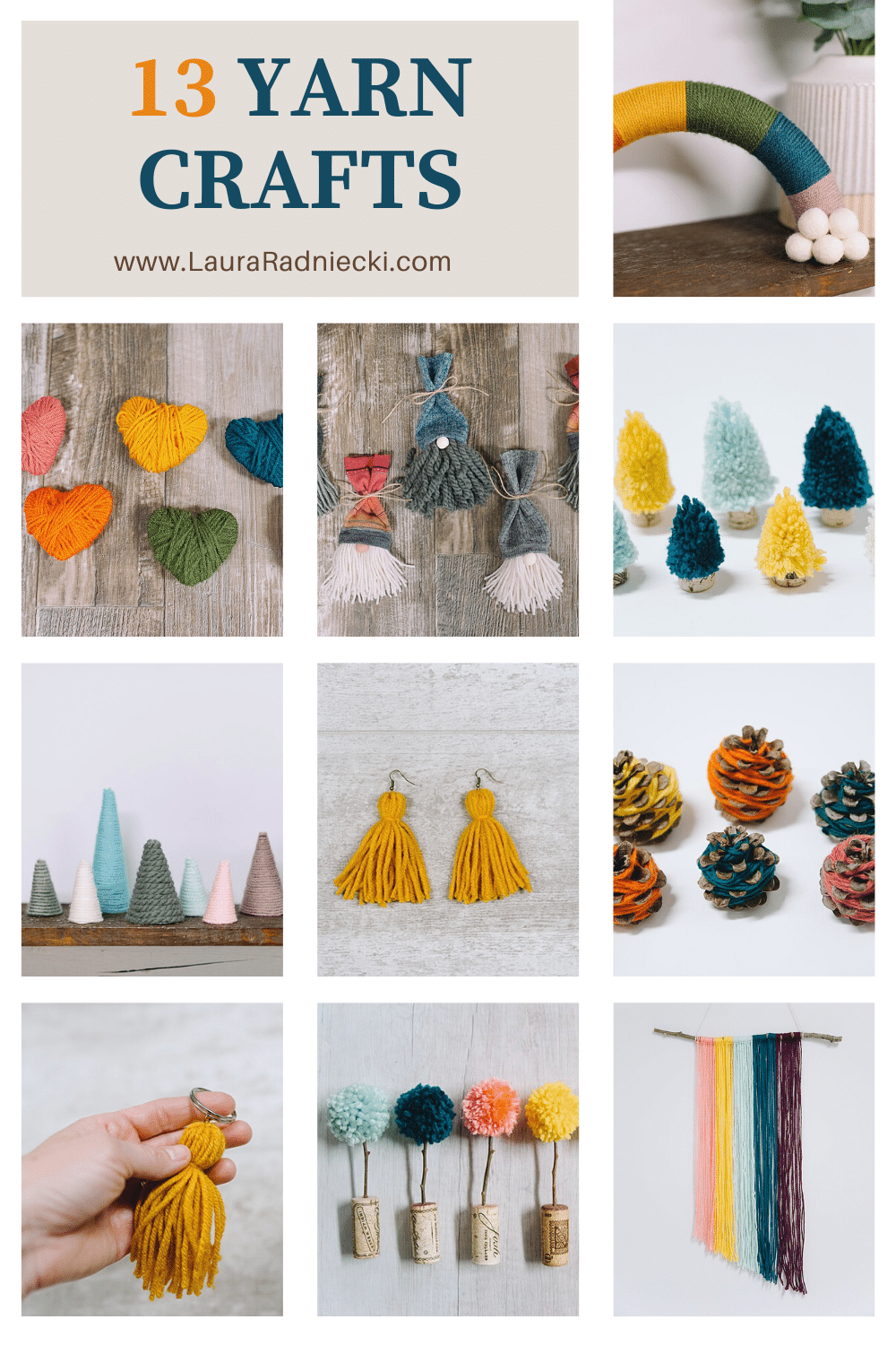 13 Easy Yarn Craft Ideas