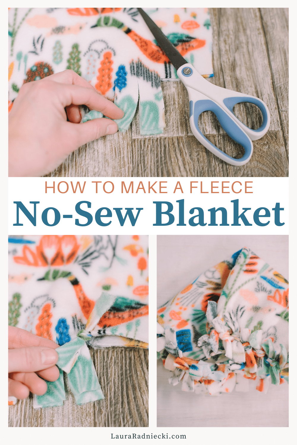 How to Make a Fleece Tie Blanket