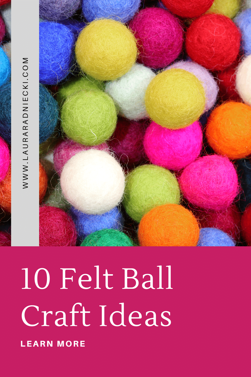 10 Easy Felt Ball Craft Ideas