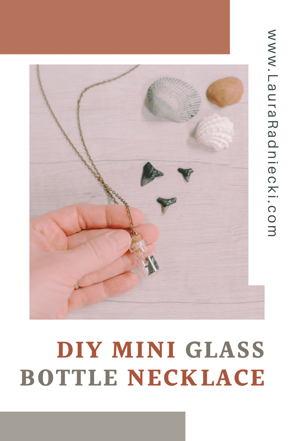 How to Make a Mini Glass Bottle Necklace