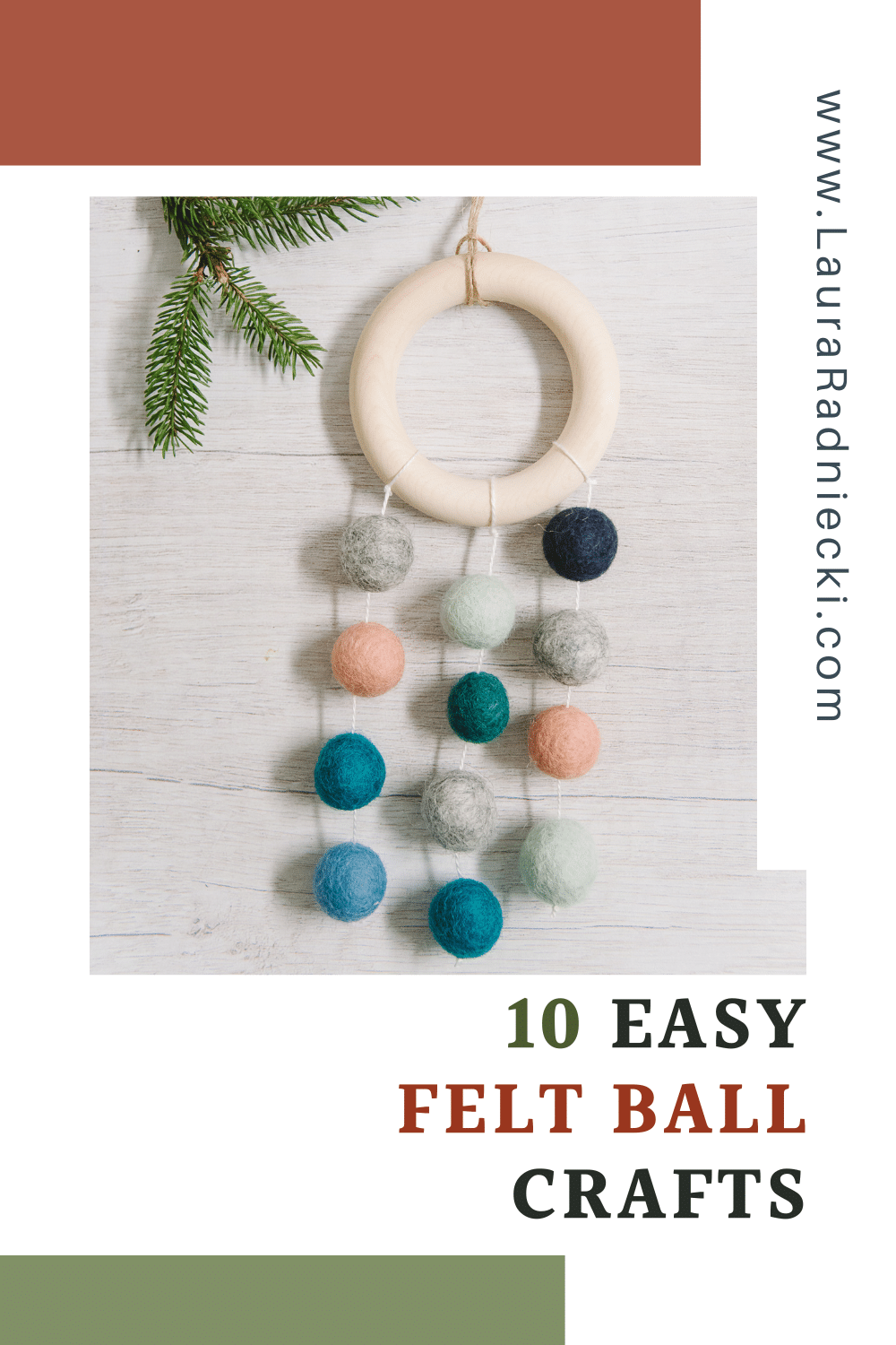 10 Easy Felt Ball Craft Ideas