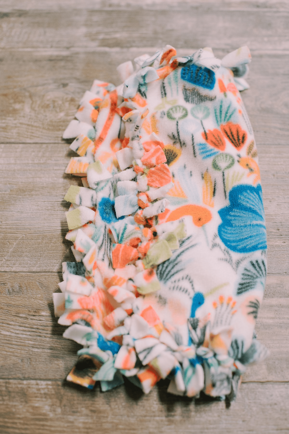 How to Make a Fleece Tie Blanket