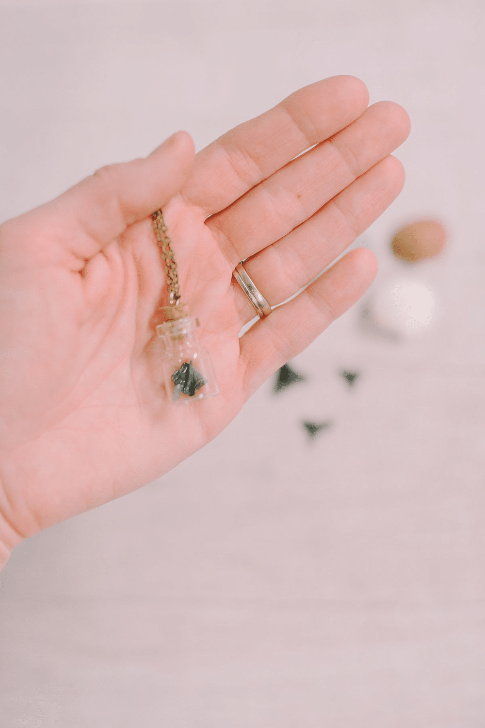 How to Make a Mini Glass Bottle Necklace