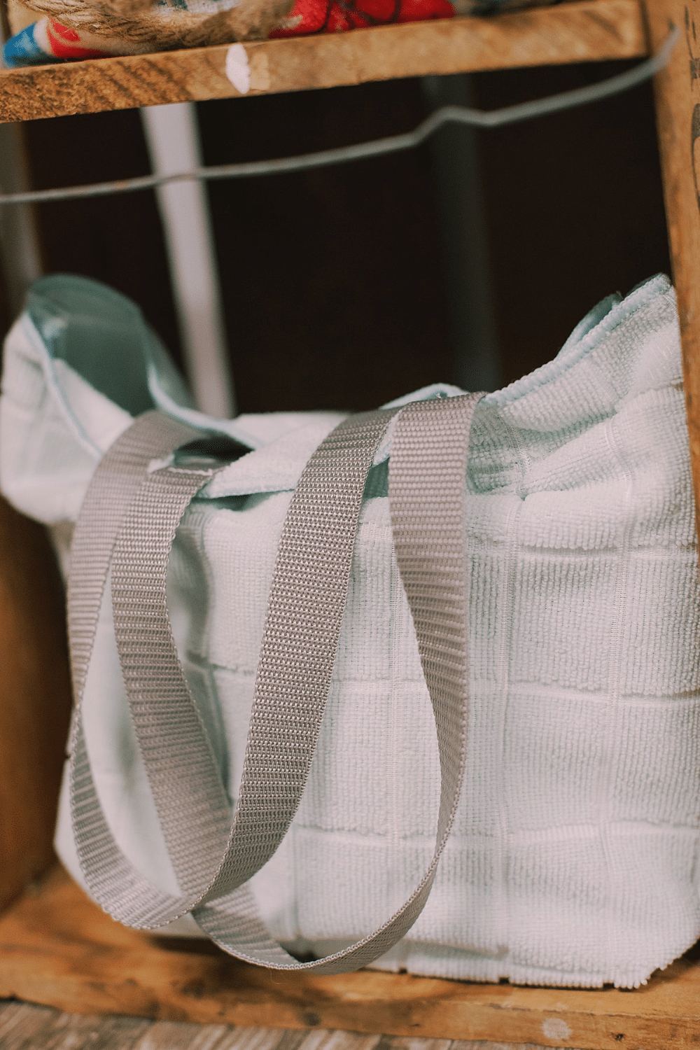 How to Make a Flat Bottom Tote Bag Out of Hand Towels