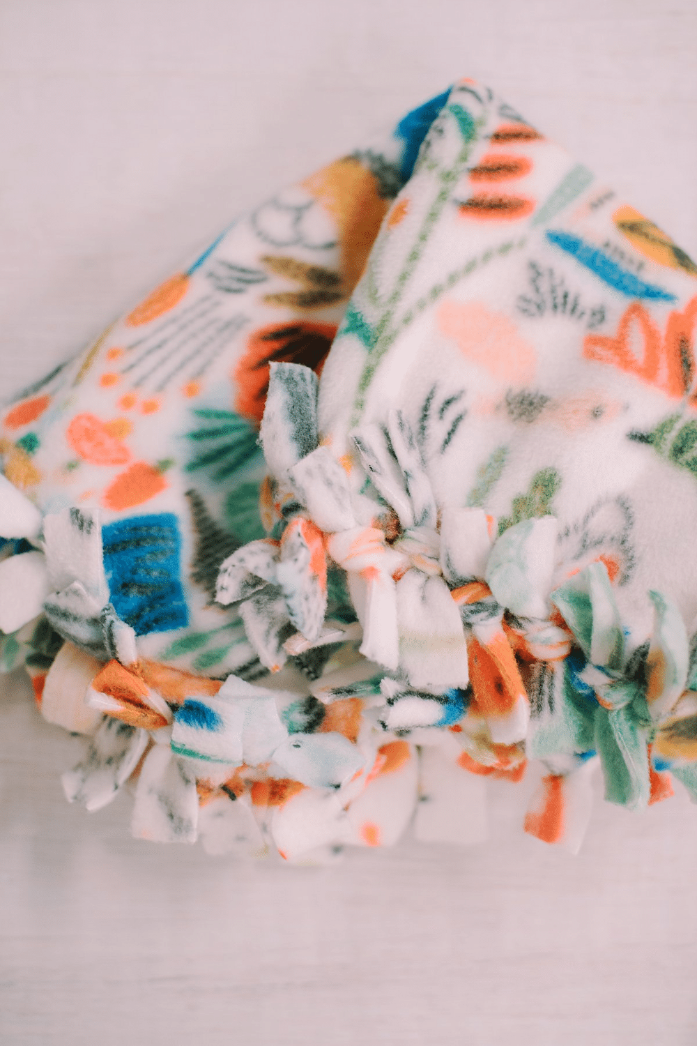 How to Make a Fleece Tie Blanket